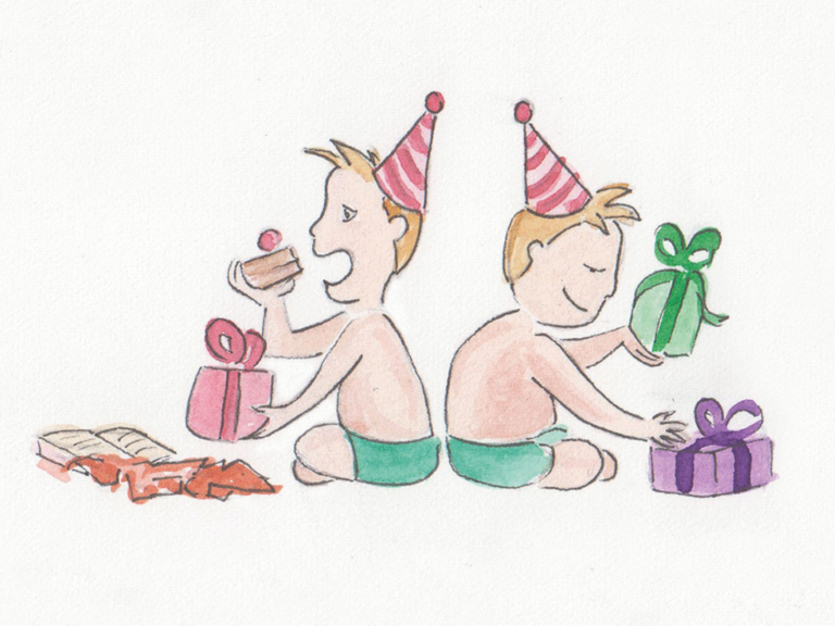 Le signe du mois - Un anniversaire à la fête