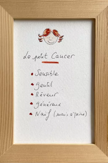 Carte Petit Cancer