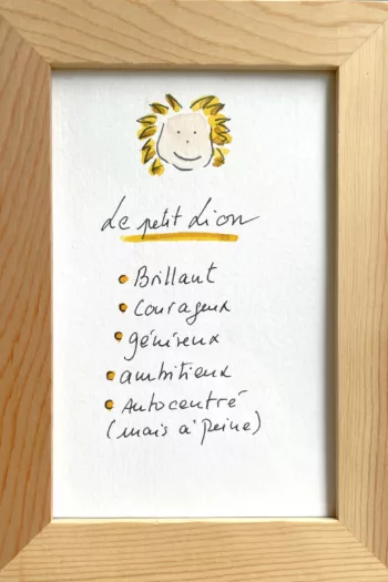 Carte Petit Lion